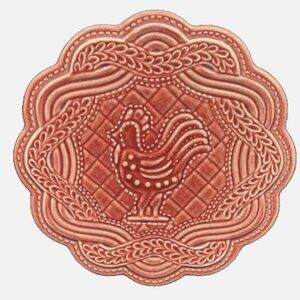 Longaberger Paprika Rooster Trivet